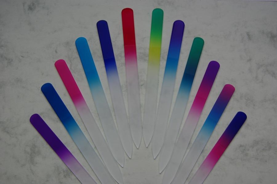 Glass Nail File 140mm Two Toned Catalogue , Welgemoed, , Cape Town